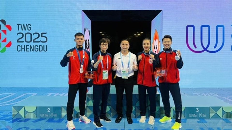 Wushu martial artists win first medals for Vietnam at World Games 2025